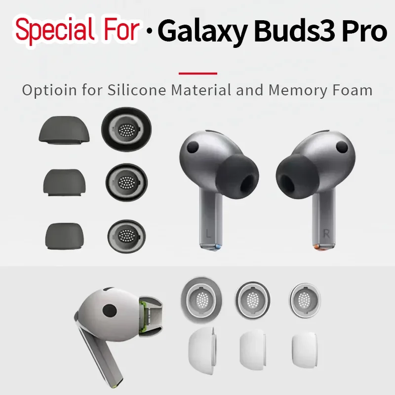Premium Silicone Ear Tips for Enhanced Comfort and Sound Quality