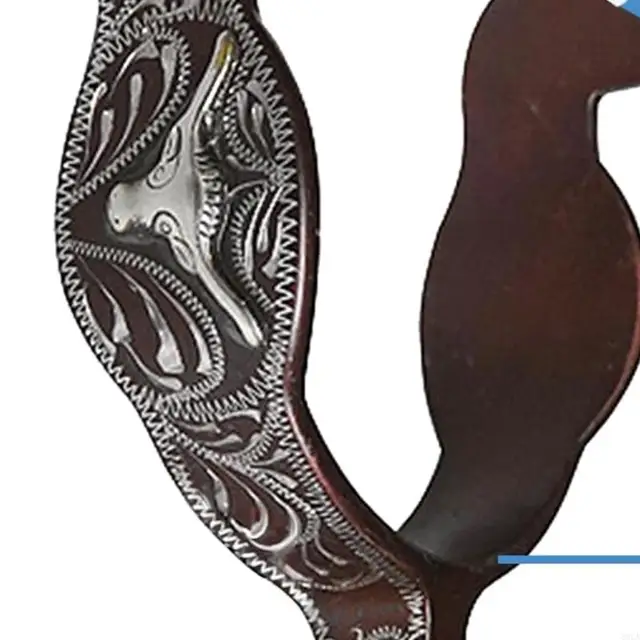 Horse Spur Replacement Metal Western Cowboy Spur Competition Equipment 5