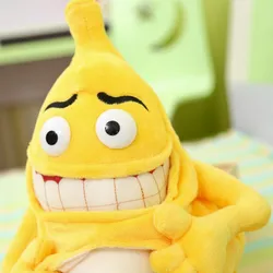 Oreiller en Peluche banane jaune, jouet doux, dessin animé, poduzki, canapé, enfants, décoration 