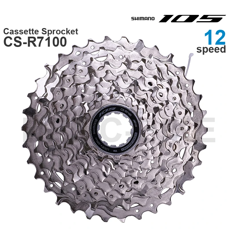 SHIMANO 105 12-speed Road Cassette Sprocket CS-R7100 CS
