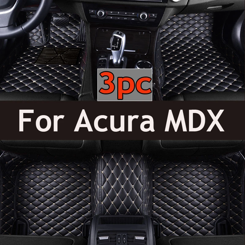 

Автомобильные коврики для Acura MDX YD8 YD9 YE1 2022 2023 2024, 7-местные кожаные коврики, коврик, автомобильные аксессуары
