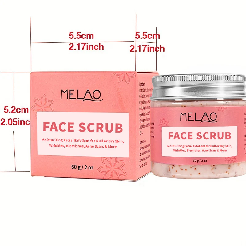 Natural Exfoliating Salt Scrub & Body and Face Souffle helps with Moisturizing Skin, Acne, Cellulite, Dead Skin Scars,Wrinkles 5