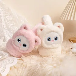 Autumn Winter Warm Ear Muffs Cartoon Cute Cat Shape Lovely Plush Earmuff Women Girls Children Headphone Earmuffs Warmer Earlap
