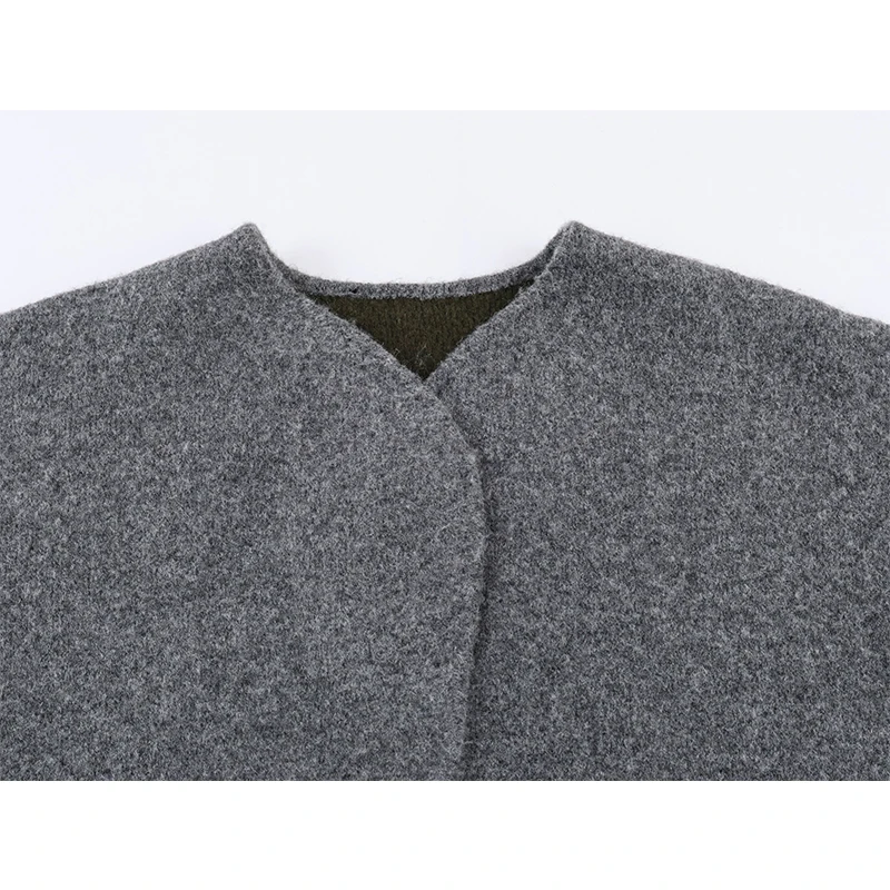 Casual Chic Women Cardigan Sweater Long Sleeve Double Sided Knitted Cardigans Fashion 2025 New Autumn Winter Sweaters Coat ﻿