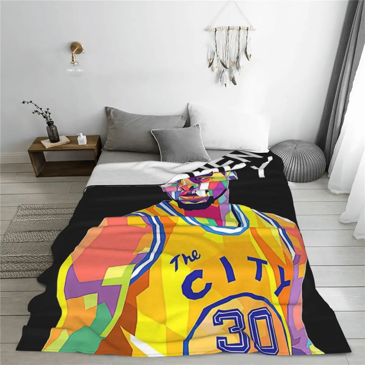 Stephen Curry Blanket Fleece Breathable Sofa Throw Blankets For Couch Bedding Outdoor Throws Bedspread Quilt 4