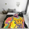 Stephen Curry Blanket Fleece Breathable Sofa Throw Blankets For Couch Bedding Outdoor Throws Bedspread Quilt 4