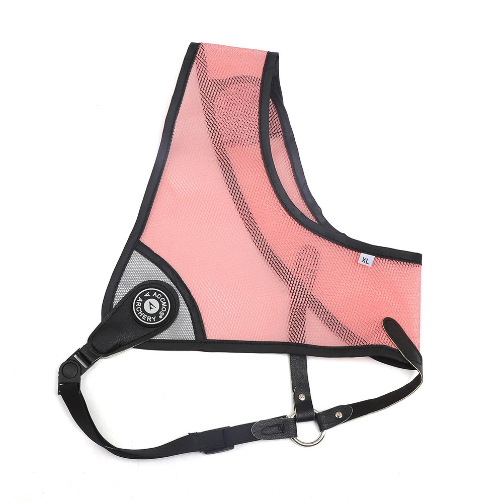 Adjustable Archery Chest Guard 1 Layer Breathable Durable Fabric For Recurve Right Hand Archers XS/S/M/L/XL archery arm guard