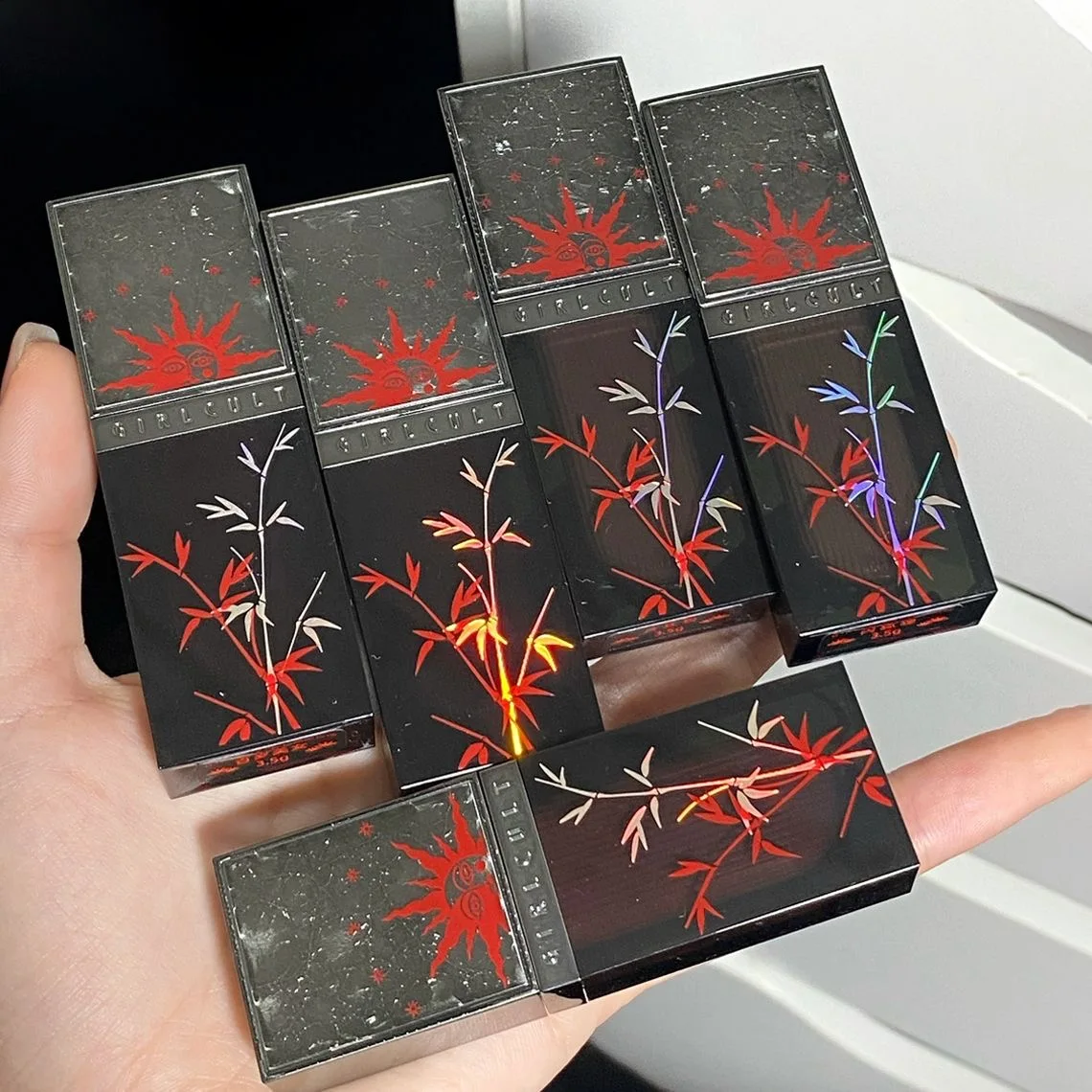 Girlcult リップグロス長期持続カメレオン韓国リップティント保湿