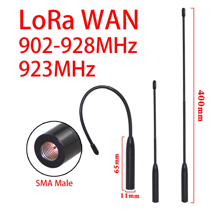 Lora Antenna Soft Antenna Support customization LoRa Wan soft whip antenna 915MHz 923MHz 902-928MHz antenna Meshtastic high efficiency