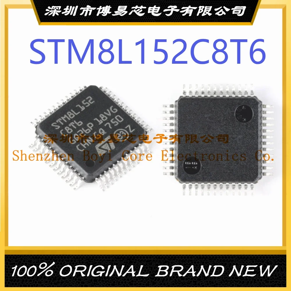 

STM8L152C8T6 Package LQFP48 Brand new original authentic microcontroller IC chip