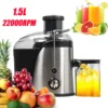 Stainless Steel Fruit Vegetable Centrifugal Juice Extractor Automatic Pulp Ejection Big Mouth Fruits Vegetable Juice Extractor 1