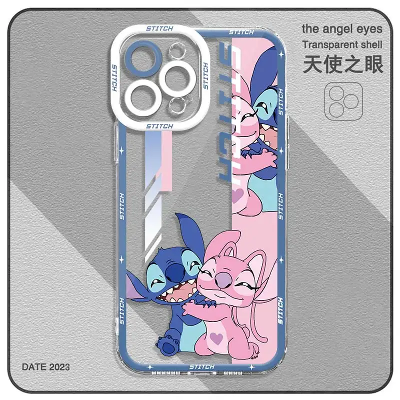 Capa para Xiaomi Redmi 10 Oficial da Disney Angel & Stitch Beijo - Lilo &  Stitch