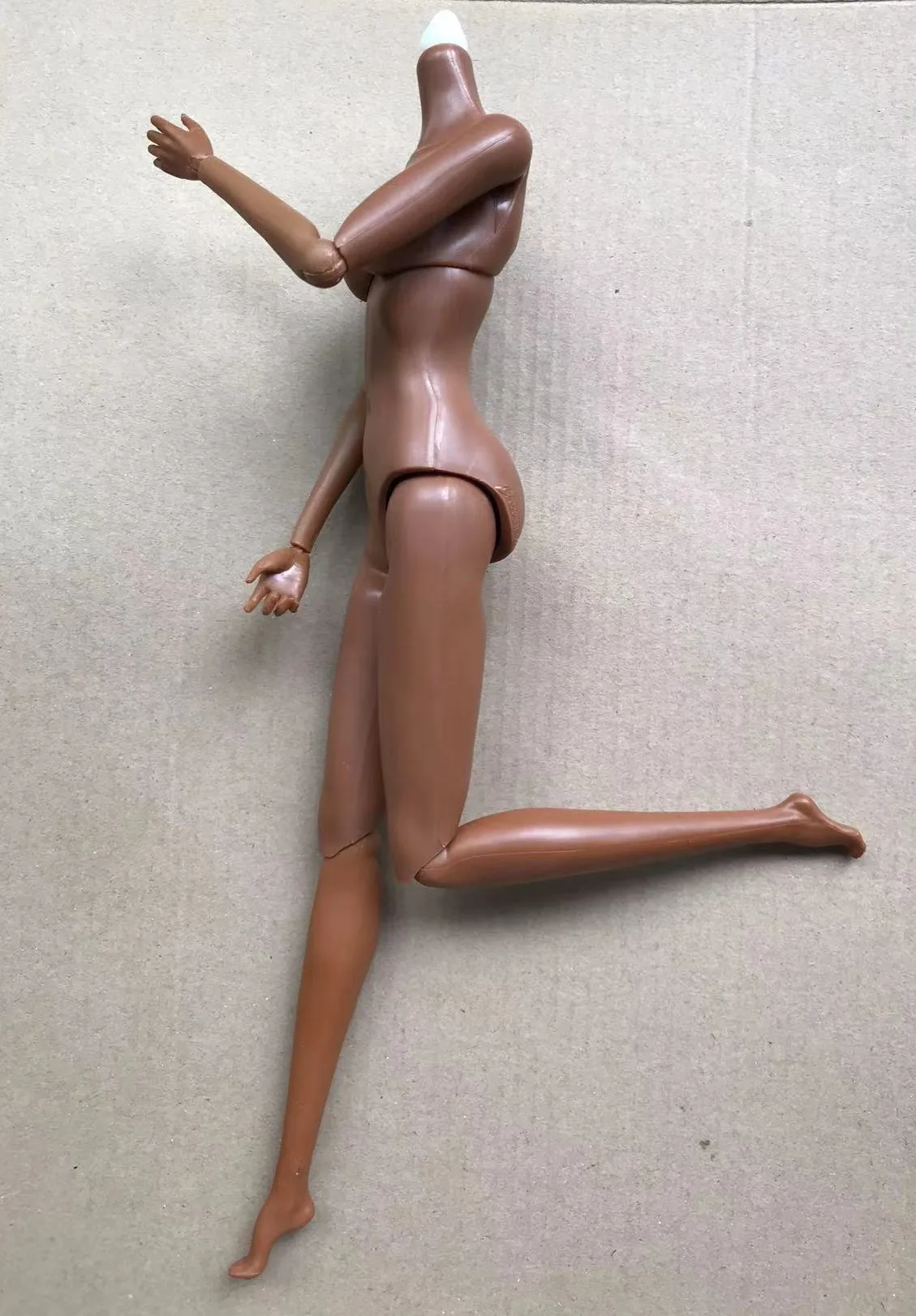 MENGF Doll Body 1/6 Size Super White Beige Brown Coffee Skin Body FR IT Doll Figure Toys 28cm Doll Toy Body Part Girl Gift Dolls 2
