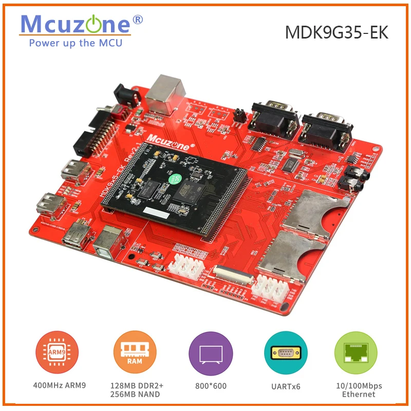 AT91SAM9G35, MDK9G35 ھ , 400MHz CPU, 256M NAND LCD, ̴ ARM9 LINUX ATMEL