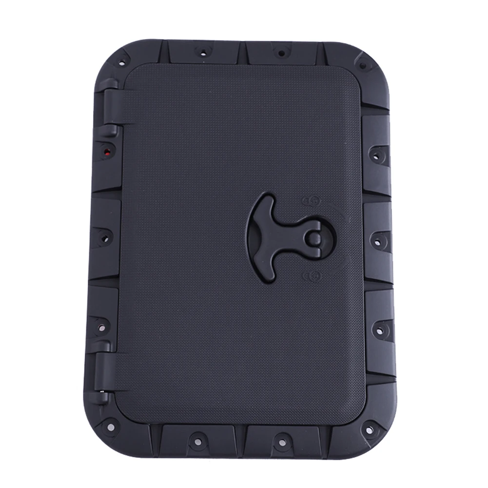 

Textured Lid Marine Deck Waterproof Access Hatch Hatch Pull High Impact Lock Hatch Out Handle Hatch Plate Square