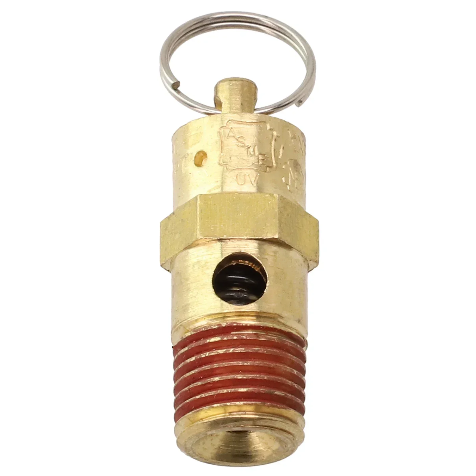 125 PSI BRASS SAFETY RELIEF POP OFF PRESSURE VALVE