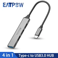 EATPOW 4 Port USB 3.0 Hub USB Hub High Speed type c Splitter For PC Computer Accessories Multiport HUB USB 3.0 2.0 Adapter
