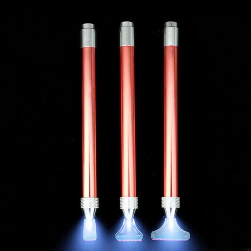 R53F Alloy Illuminated Diamond 5D Painting Pen Point Drill Pens Replacement Pen for Head for DIY Diamond Drawing Embroidery