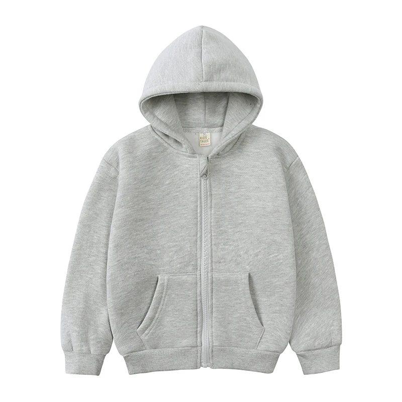 Baby Jungen Mädchen Baumwolle Kapuze Kleidung Set Trainings anzüge Kleinkind Kinder Kleidung Set Kinder Jacke Mantel Hosen Anzug für Sporta nzüge – Detail 6