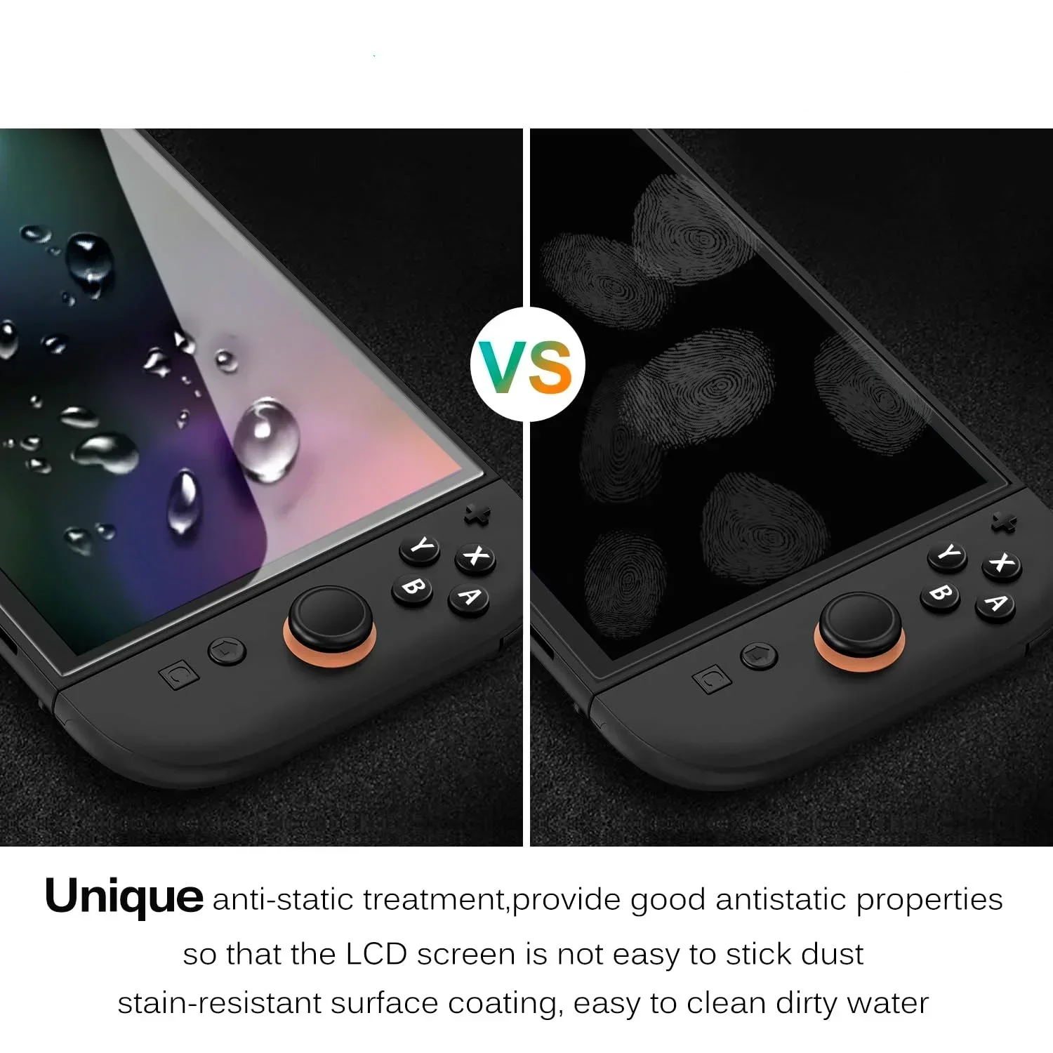 Premium Tempered Glass Screen Protector - Anti-Scratch HD Clear Film for Gaming Console Accessories (1/2/3PCS)
