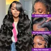 30 40 Inch 220 Density Body Wave Human Hair Wigs Chocolate Brown Lace Front Wig 13x6 Hd Lace Frontal Wig for Black Women Choice 5