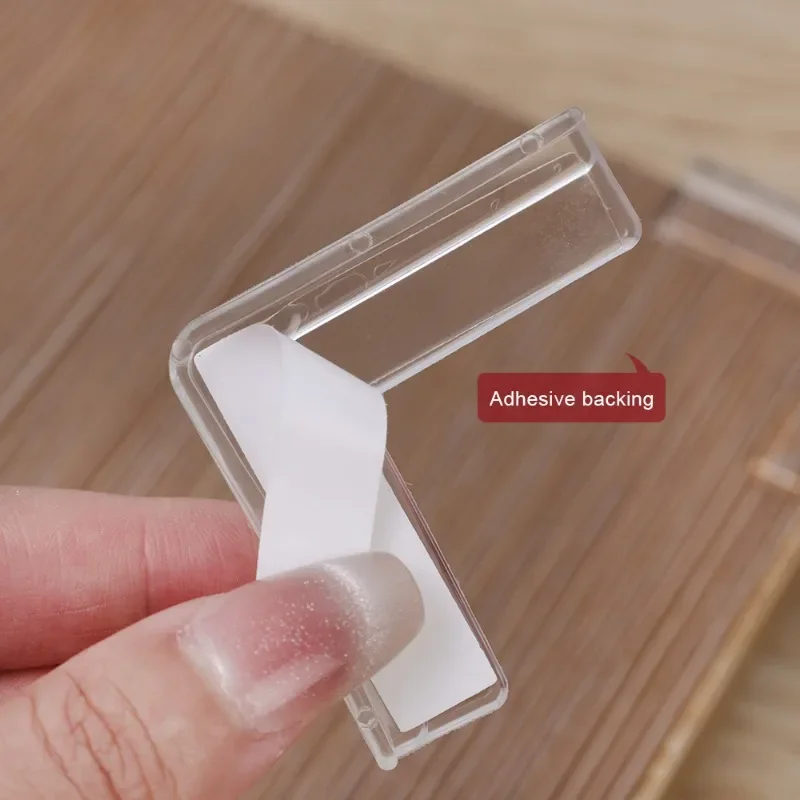 Silicone Furniture Pads 1/24PCS Transparent Anti Collision Angle