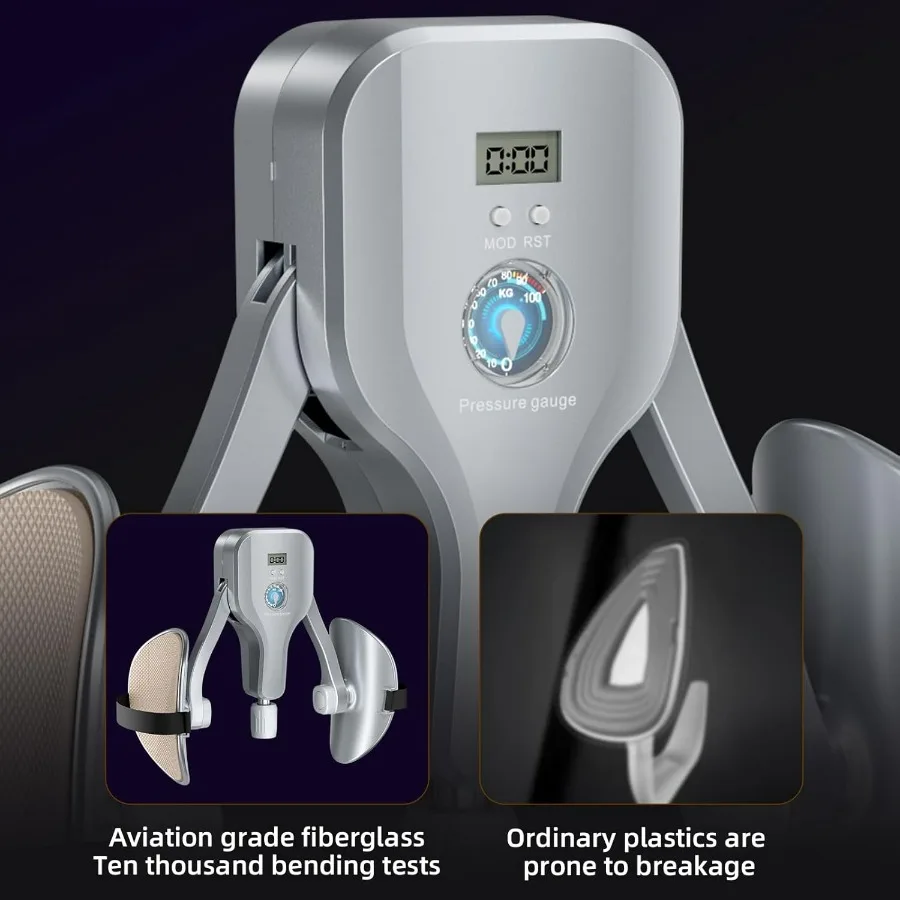 Thigh Trainer Max 176 lbs Pelvic Floor Muscle Kegel Exercise Devices, Inner Thigh Exerciser Kegel Trainer for Women Men