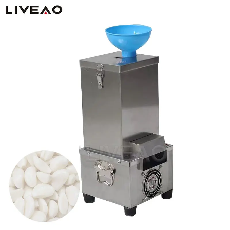

Electric Garlic Peeling Machine Stainless Steel Grain Separator Restaurant Barbecue Commercial Home Use
