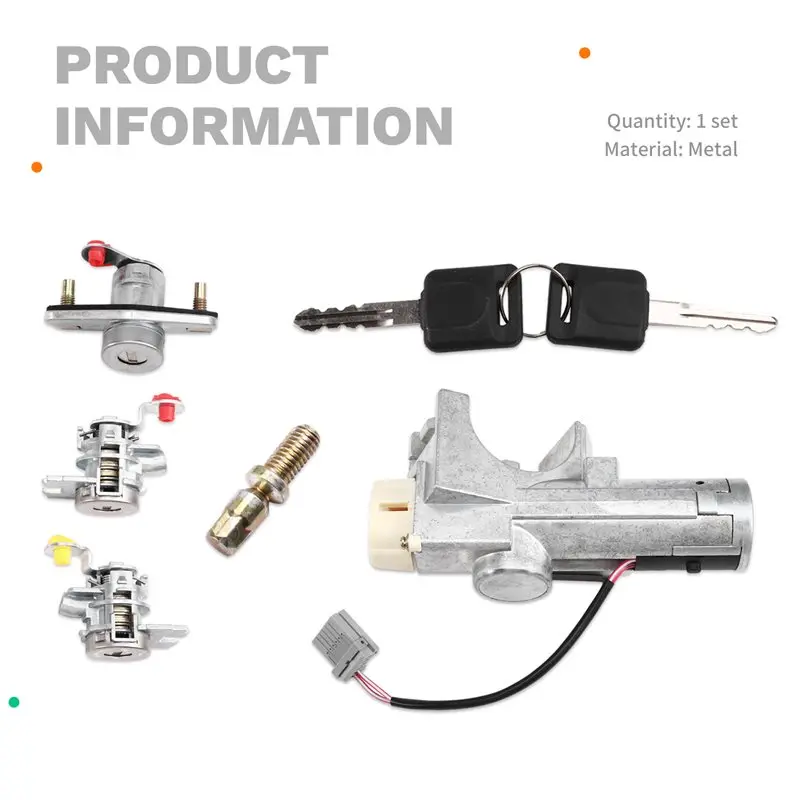 D8700-ED50A D8700ED500 99810EE80C 닛산 티다 2007-2017용 새 교체 점화 잠금 장치