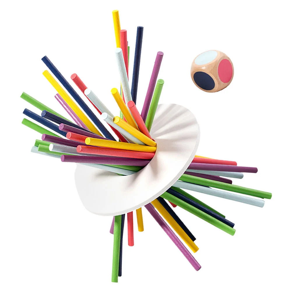 

Балансировочная штанга для родителей и детей настольная дорожка игрушки для мелкой моторики деревянная балансировка