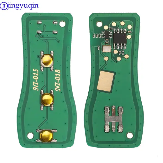 Jingyuqin 315/433MHZ รถรีโมทกุญแจสําหรับ Infiniti/Nissan Frontier Murano Armada Pathfinder Versa Altima Maxima Xterra KBRASTU15 4