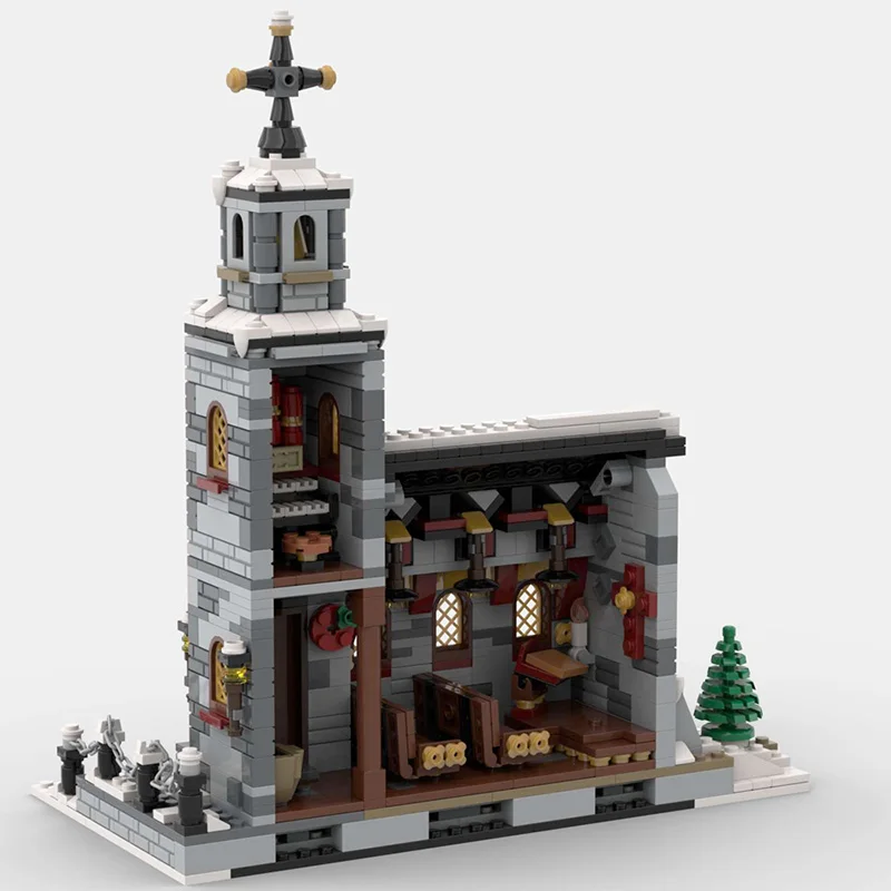 Town Hall, Winter Village Sets, brinquedos de