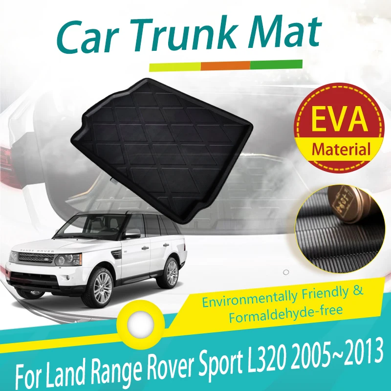 

Автомобильные Задние Коврики для багажника Land Range Rover Sport L320 2005 ~ 2013 коврик в багажник, защитные коврики для чемодана, аксессуары для автомобиля