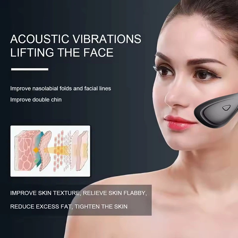 V-Face Shaping Massager EMS Vibration Facial Lifting Massager Smart Electric Microcurrent Face Lift Machine Beauty Health Tools