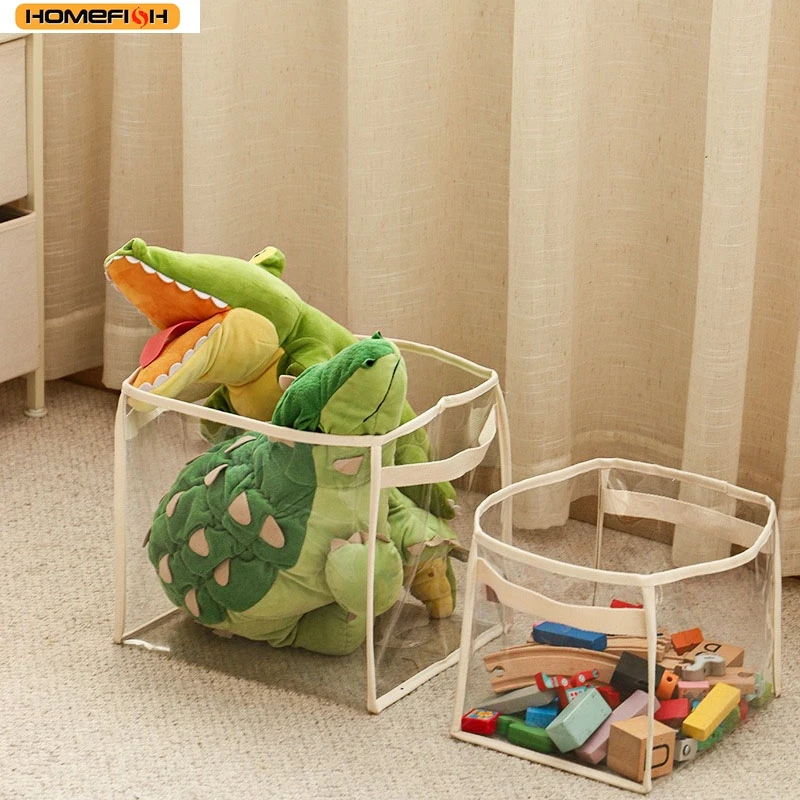 Homefish Transparent Storage Basket image 3