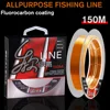 Toray Fluorocarbon Coating Fishing Line 150M 4.8LB-44LB Japanese Imported Carbon Fiber main Line Invisible Fast Sinking CarpFish 1