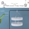 Herb Drying Rack-Folding Mesh Hanging Basket Dryer Net,2Layer Herb Dryer Mesh Hanging,Drying Basket For clothing Food Air Drying 1