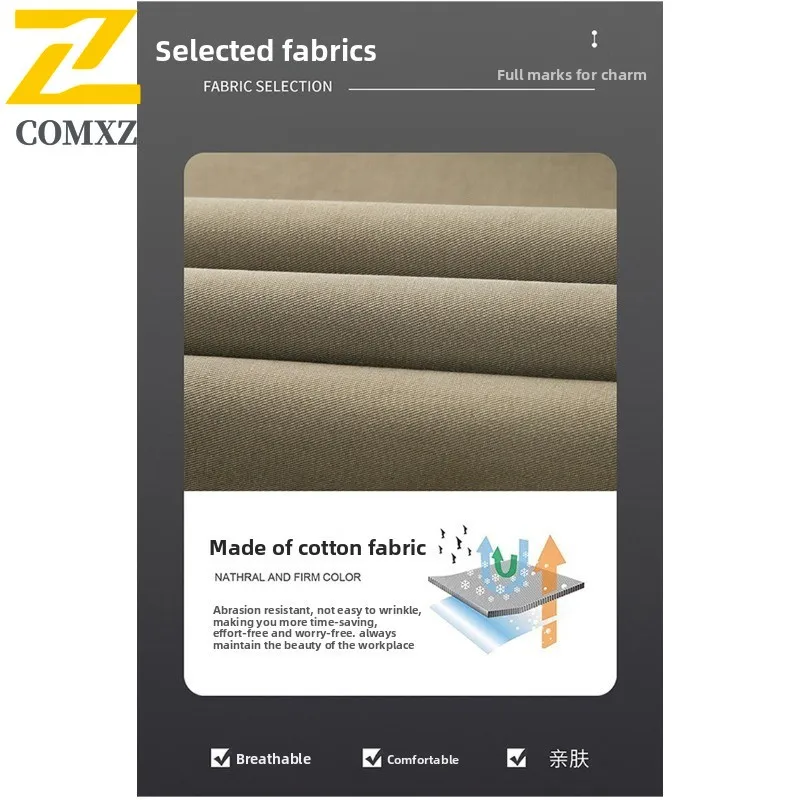 Men Business Casual Jacket Stand Collar Windproof Water-Resistant Spring Autumn Outerwear Lightweight Office Wear Travel Coat