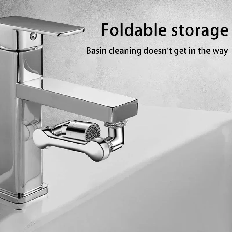 10pcs Two-speed switching arm Universal faucet anti-splash nozzle bubbler Extension 1080&deg; rotating arm
