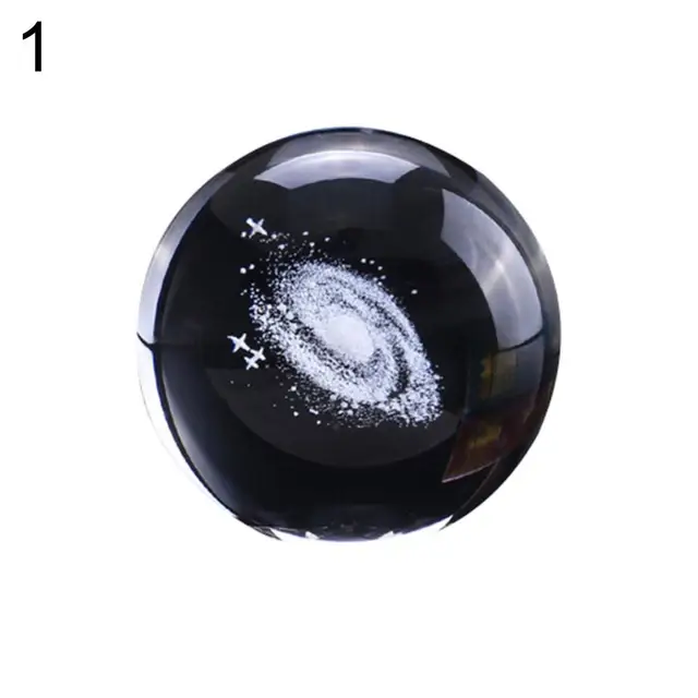 Tejút Kristálygömb Gömb Galaxis Lézer Vésett Üveggömb - Image 5