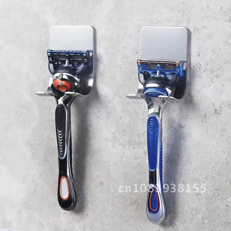 

Portable Waterproof Shaver Dispenser Dampproof 45*63MM 304 Stainless Steel Bathroom Organizer Toothbrush Holder 1Pcs