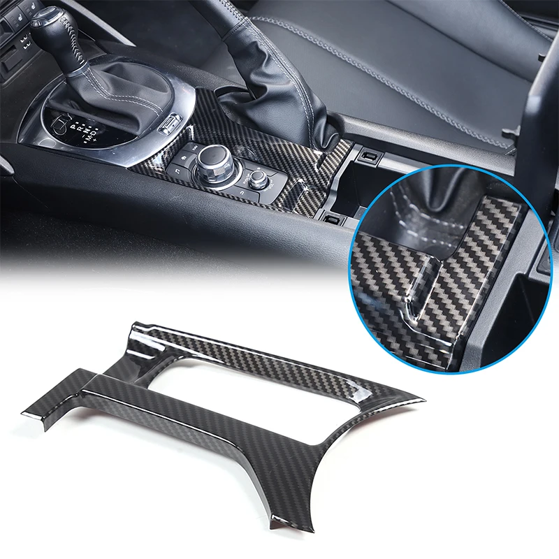 

For 2016-2023 Mazda MX-5 ND ABS Carbon Fiber Multimedia Bezel MX5 ND1 ND2 Conversion Carbon Fiber Interior Accessories