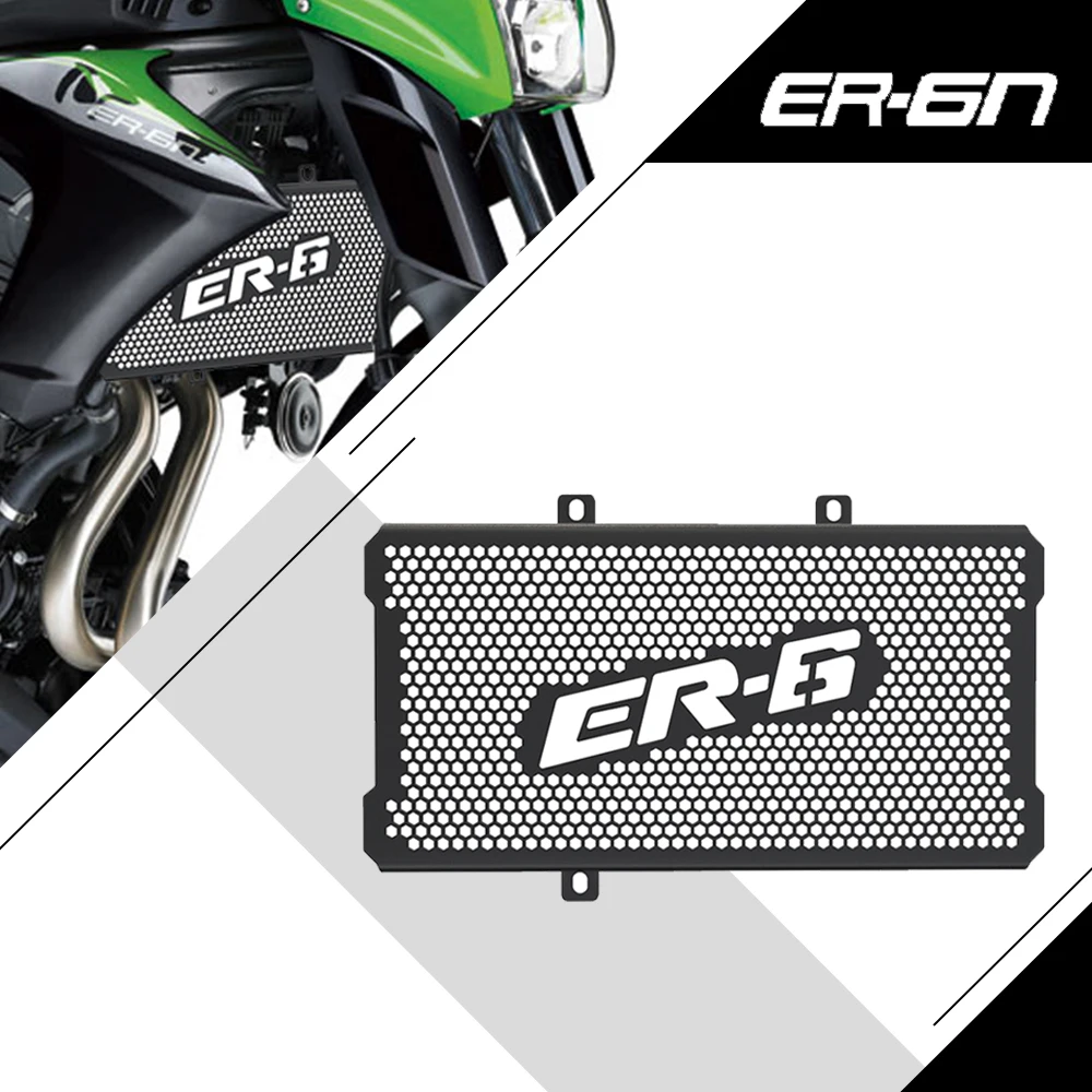 

For Kawasaki ER6N ER-6N ER6F ER-6F 6N 2006 2007 2012 2013 2014 2015 2016 Radiator Protective Cover Grill Grille Guard Protector