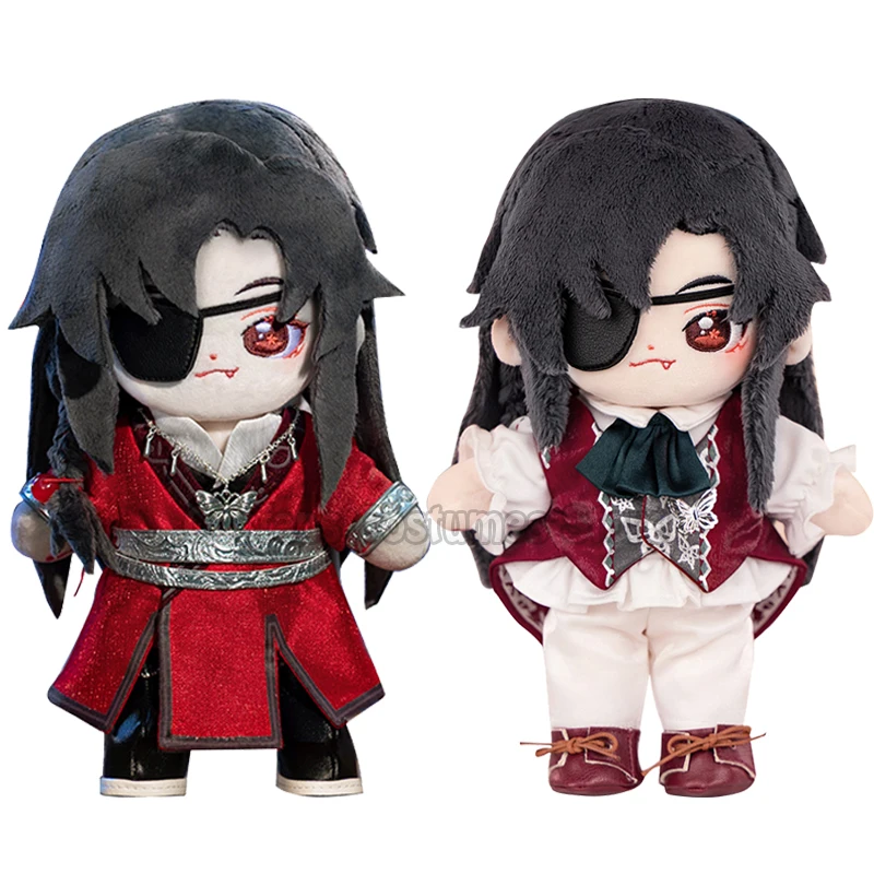 

Official Original Tian Guan Ci Fu Xie Lian Hua Cheng San Lang Ghosts King Plush Doll 20cm Standing Posture Doll MDZS Limit Gift