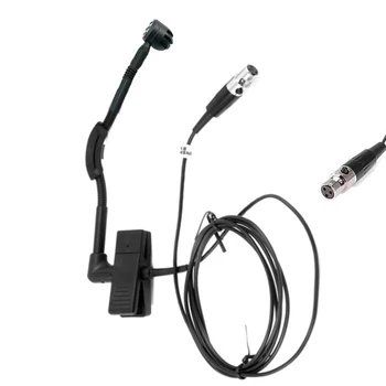 Microfono cablato per strumento professionale C519M per AKG Samson Wireless BeltPack TA3F Mini XLR 3Pin