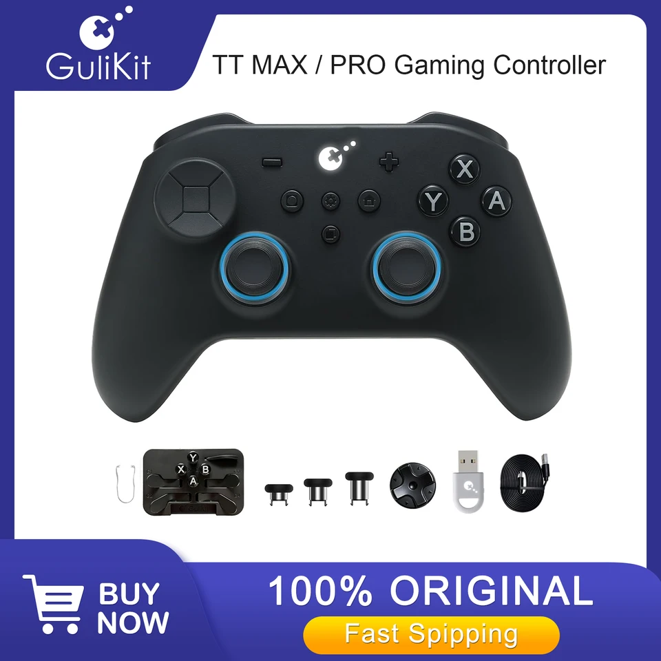GuliKit TT PRO/MAX Bluetoothコントローラー for Switch 2/PC/Android