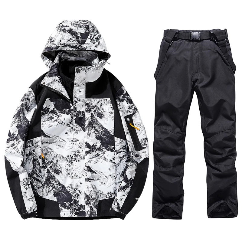 Ski Jacket Men Suit Winter Snowboard Suits Winter Coat Men Waterproof