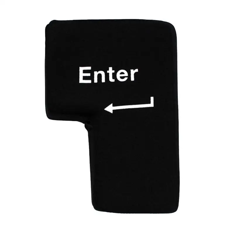 652F 큰 Enter 키 베개 버튼 Usb 거대한 Enter 스트레스 해소 쿠션 선물 장난감
