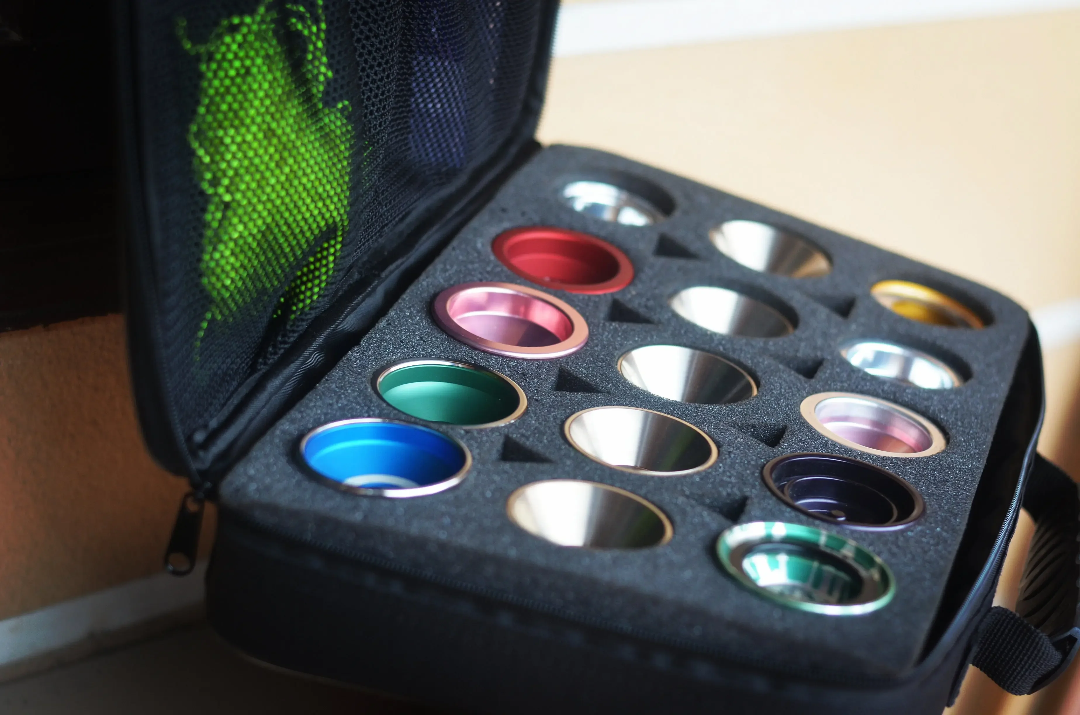 Yoyo Ball ACEYO YOYO Bag 15 Holes Yo-yo admission package Professional Yoyo Collectors Bag Yoyo accessories bag