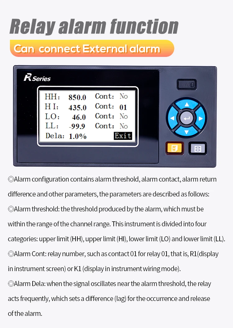 Flow Totalizer Integrator 4-20mA 0-5V 0-10V Relay Pressure Temperature Connect w